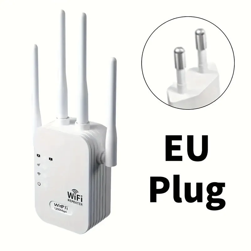 1200 Mbps Dual Band WiFi Extender with 35 Device Support