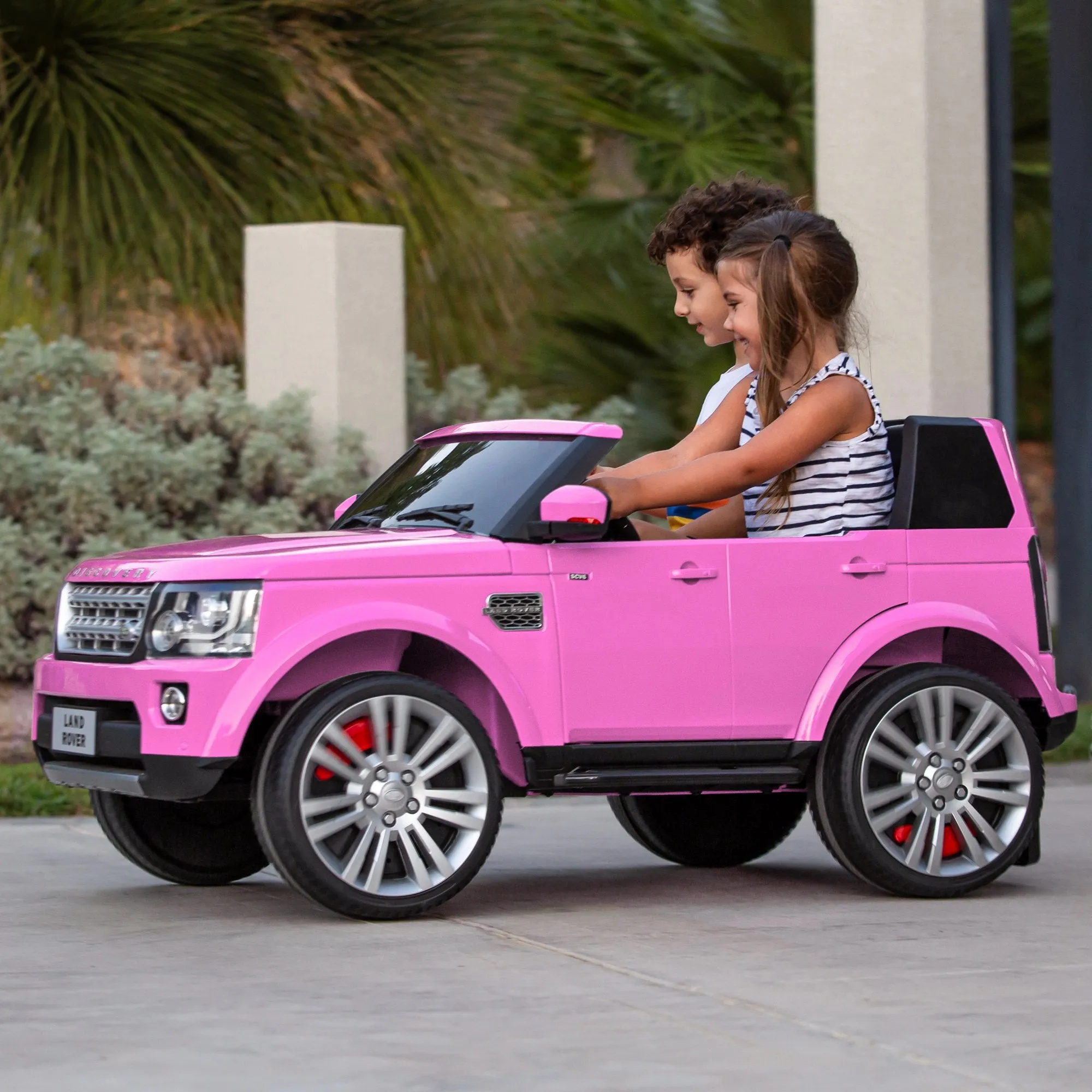 12V 2-Seater Licensed Land Rover Ride-On w/ Parent Remote Control