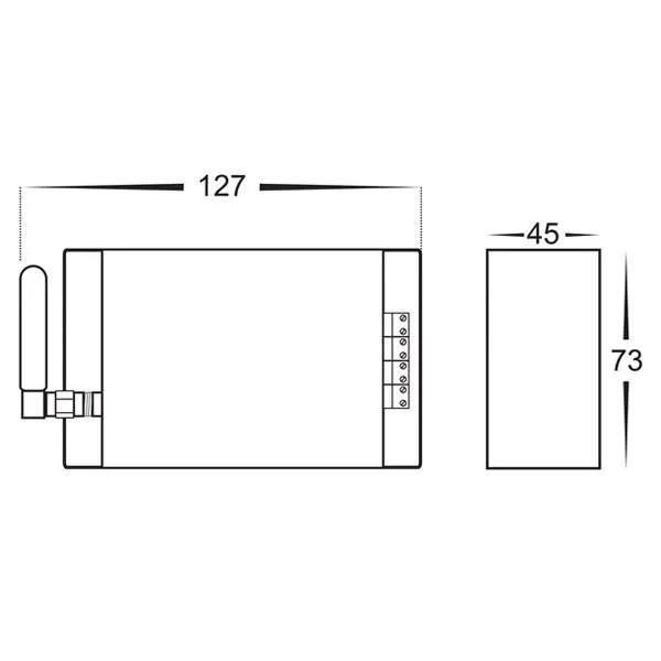4 Channel WIFI LED Strip Controller Havit Commercial - HCP-77241
