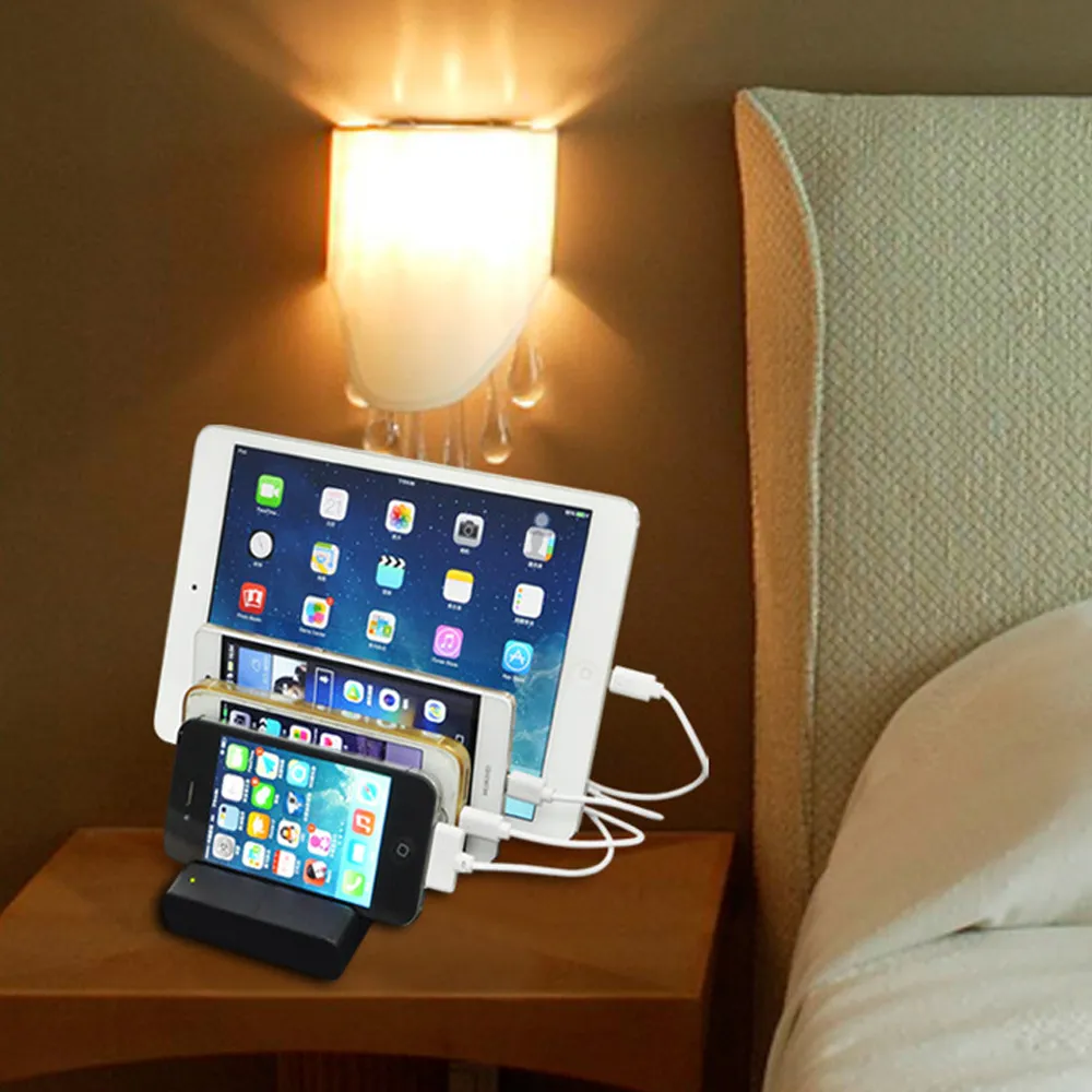 4 USB multi-port Smart Charging Base