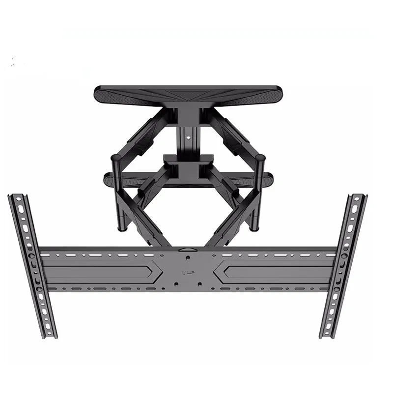 40-80" Full Motion Cantilever Wall Mount Bracket Swivel Tilt For Lcd Tv -H8