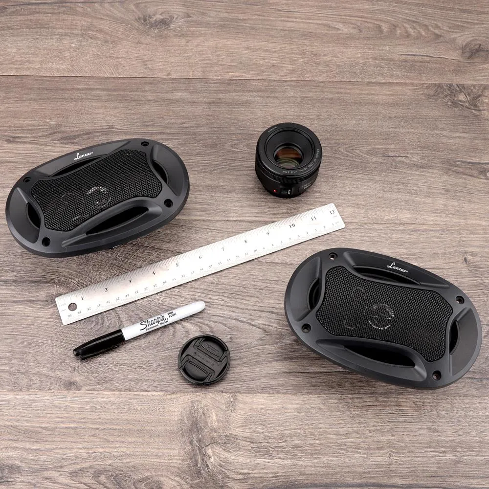 4" X 6" 240 Watts 2 Way Coaxial Speakers