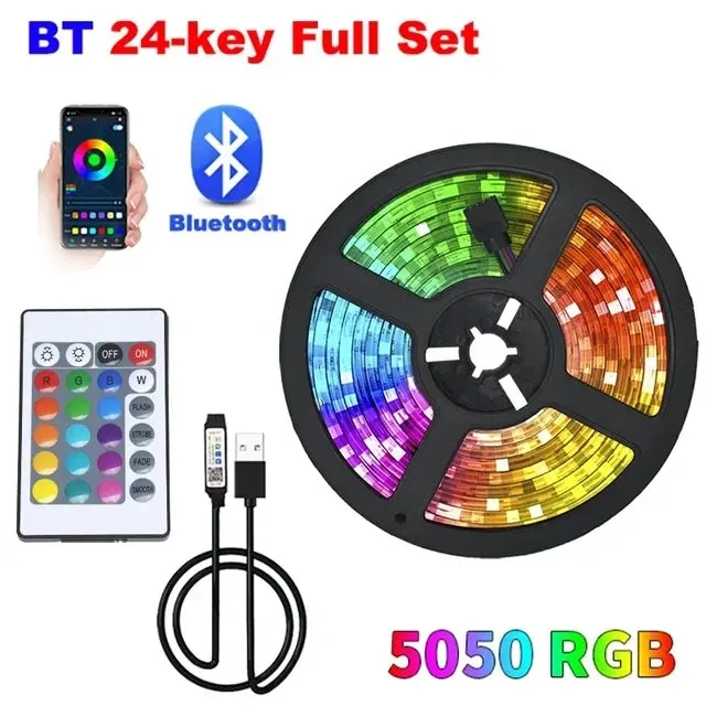 5050 RGB LED Strip Lights with Smart App Control