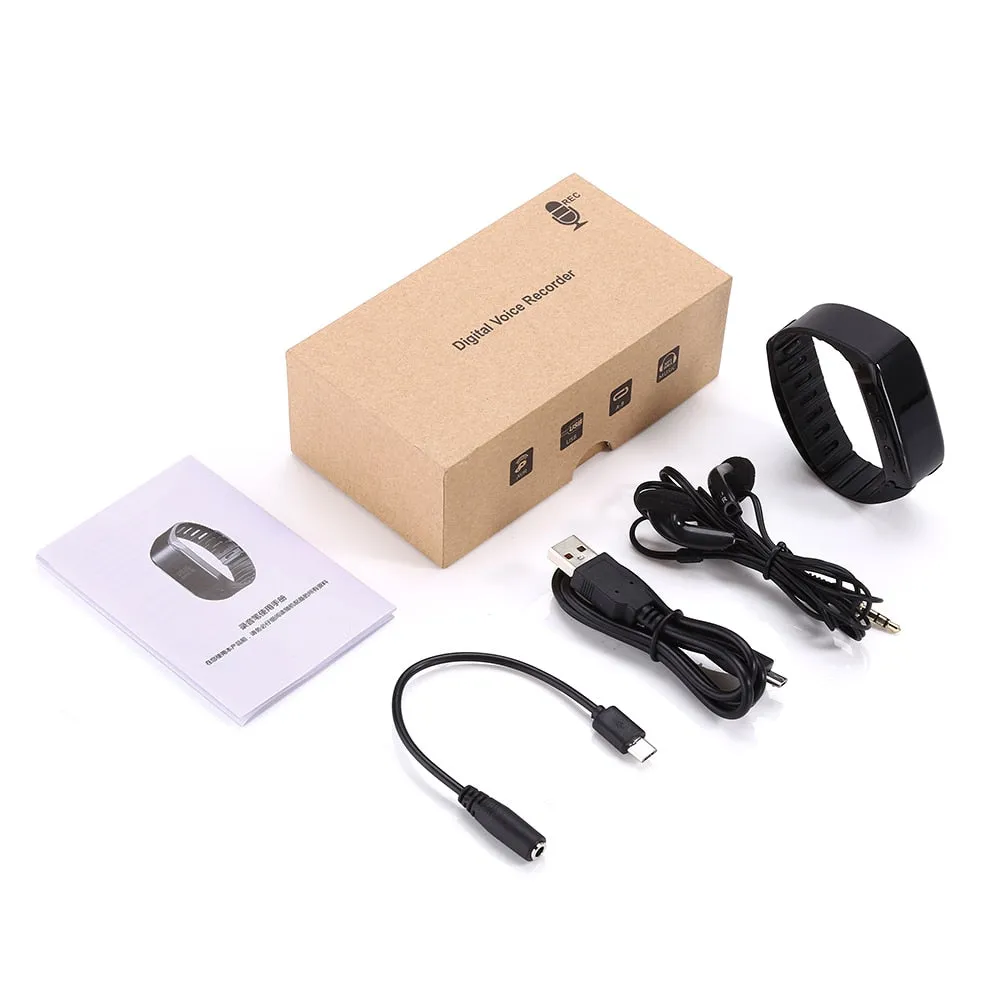 8GB Digital Audio Recording Wristband
