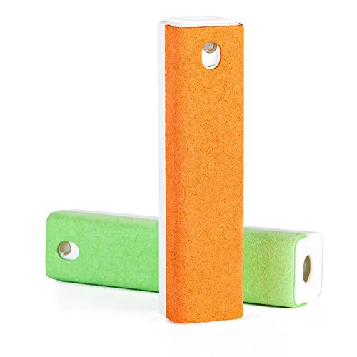 A TWO-IN-ONE SCREEN CLEANER AND MICROFIBER SPONGE