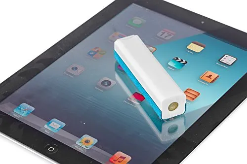 A TWO-IN-ONE SCREEN CLEANER AND MICROFIBER SPONGE