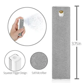 A TWO-IN-ONE SCREEN CLEANER AND MICROFIBER SPONGE