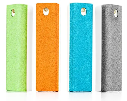 A TWO-IN-ONE SCREEN CLEANER AND MICROFIBER SPONGE