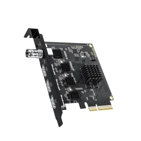 Acasis 3 HDMI 1 SDI In 1080P PCIe Video Capture Card with Linein Port
