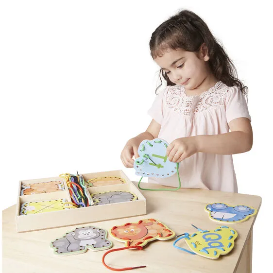 Alphabet Lacing Cards