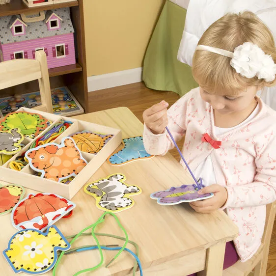 Alphabet Lacing Cards