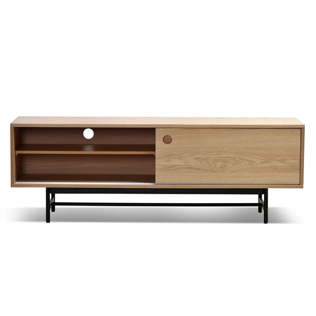 Alvarez 160cm Wooden TV Entertainment Unit - Natural