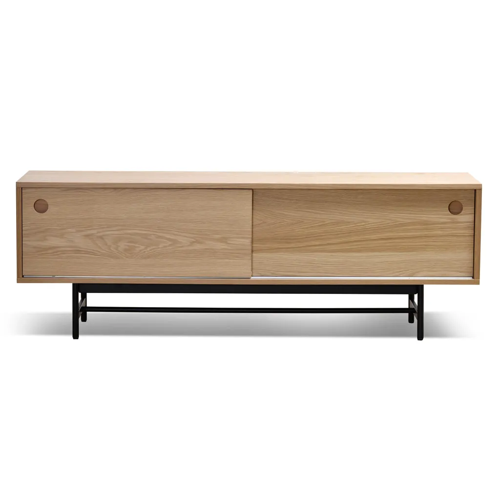 Alvarez 160cm Wooden TV Entertainment Unit - Natural