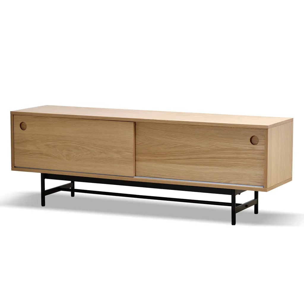 Alvarez 160cm Wooden TV Entertainment Unit - Natural