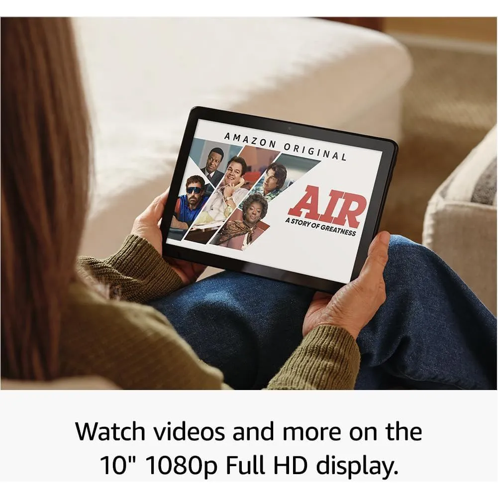 Amazon Fire HD 10 Tablet (Newest Generation, 2023 Release) 10.1-Inch Full HD Display, 32GB Storage - Lilac