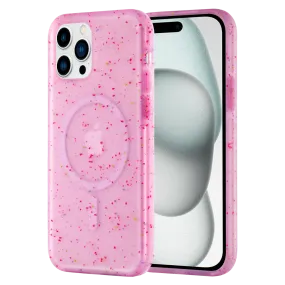 AMPD Jelly Confetti Soft Shell MagSafe Case for Apple iPhone 15 Pro Max by AMPD