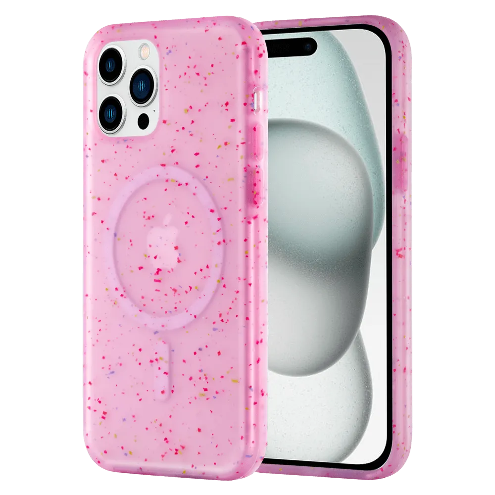 AMPD Jelly Confetti Soft Shell MagSafe Case for Apple iPhone 15 Pro Max by AMPD