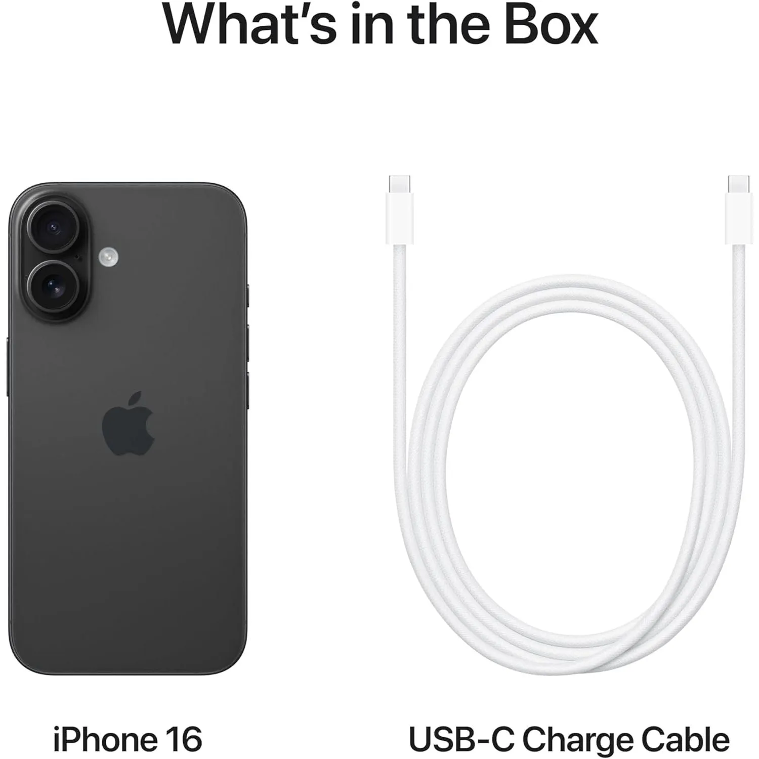 Apple iPhone 16 128GB 5G Mobile Phone Black - Unlocked