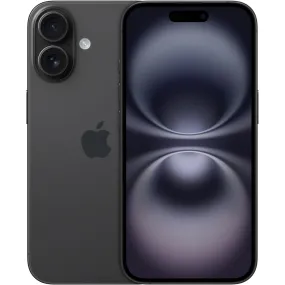 Apple iPhone 16 128GB 5G Mobile Phone Black - Unlocked