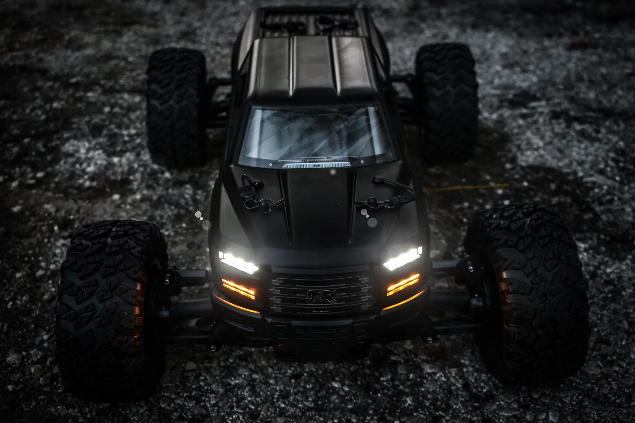 Arrma Big Rock Standard Kit Headlights, Fog Lights, Taillights   Controller