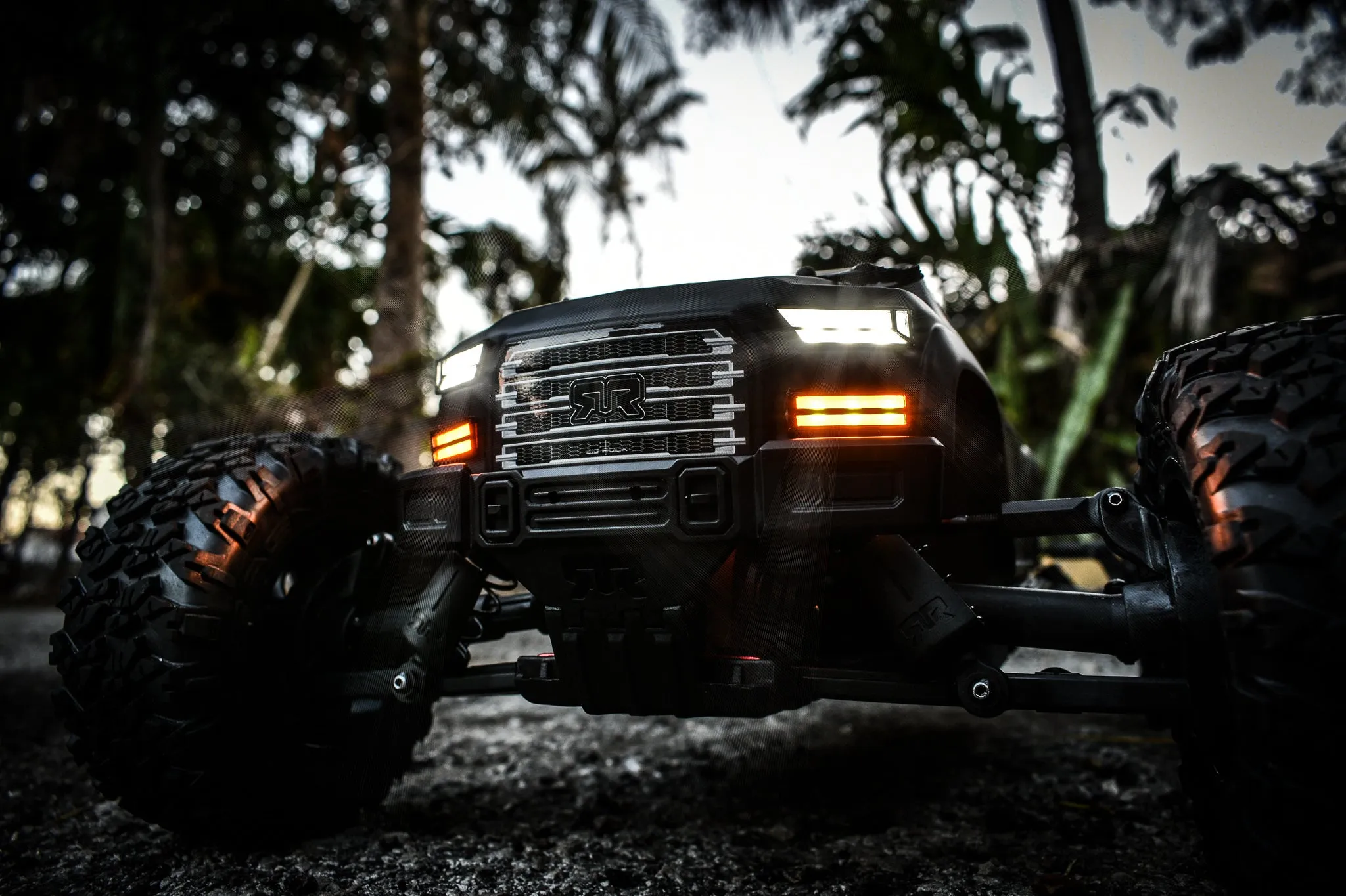Arrma Big Rock Standard Kit Headlights, Fog Lights, Taillights   Controller