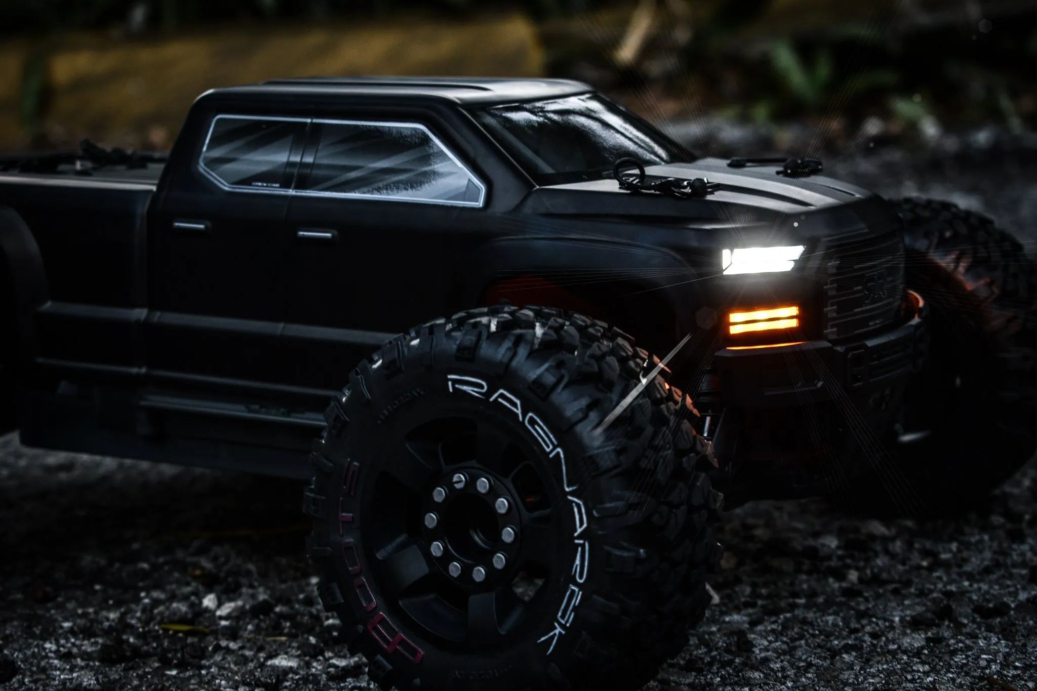 Arrma Big Rock Standard Kit Headlights, Fog Lights, Taillights   Controller
