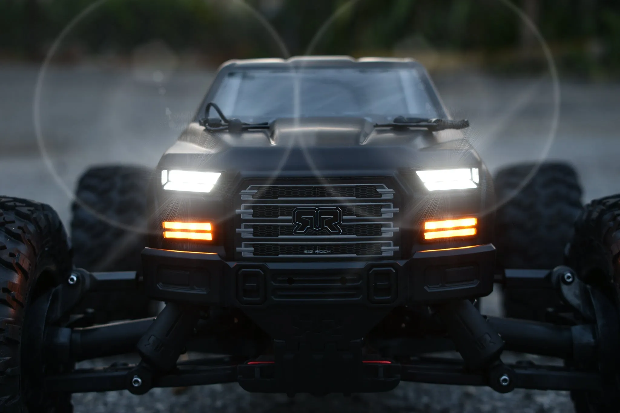 Arrma Big Rock Standard Kit Headlights, Fog Lights, Taillights   Controller