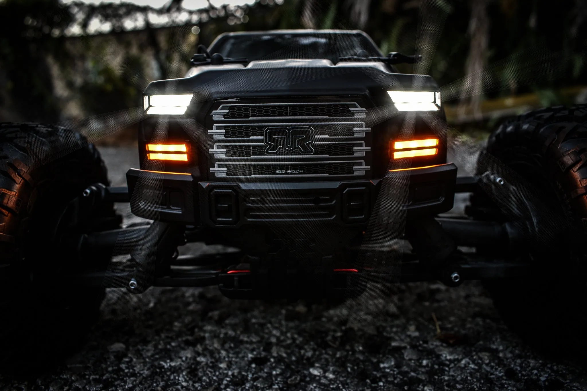 Arrma Big Rock Standard Kit Headlights, Fog Lights, Taillights   Controller