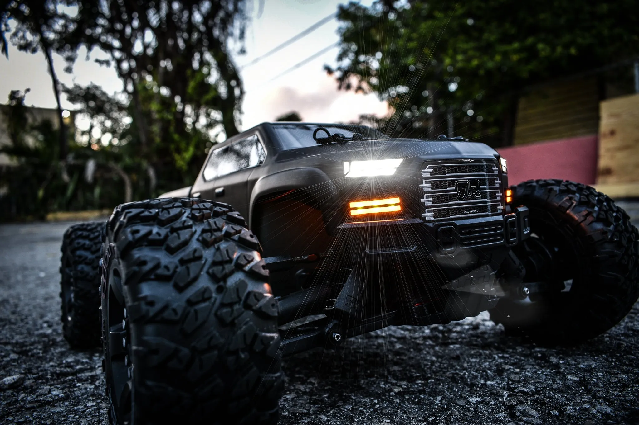 Arrma Big Rock Standard Kit Headlights, Fog Lights, Taillights   Controller
