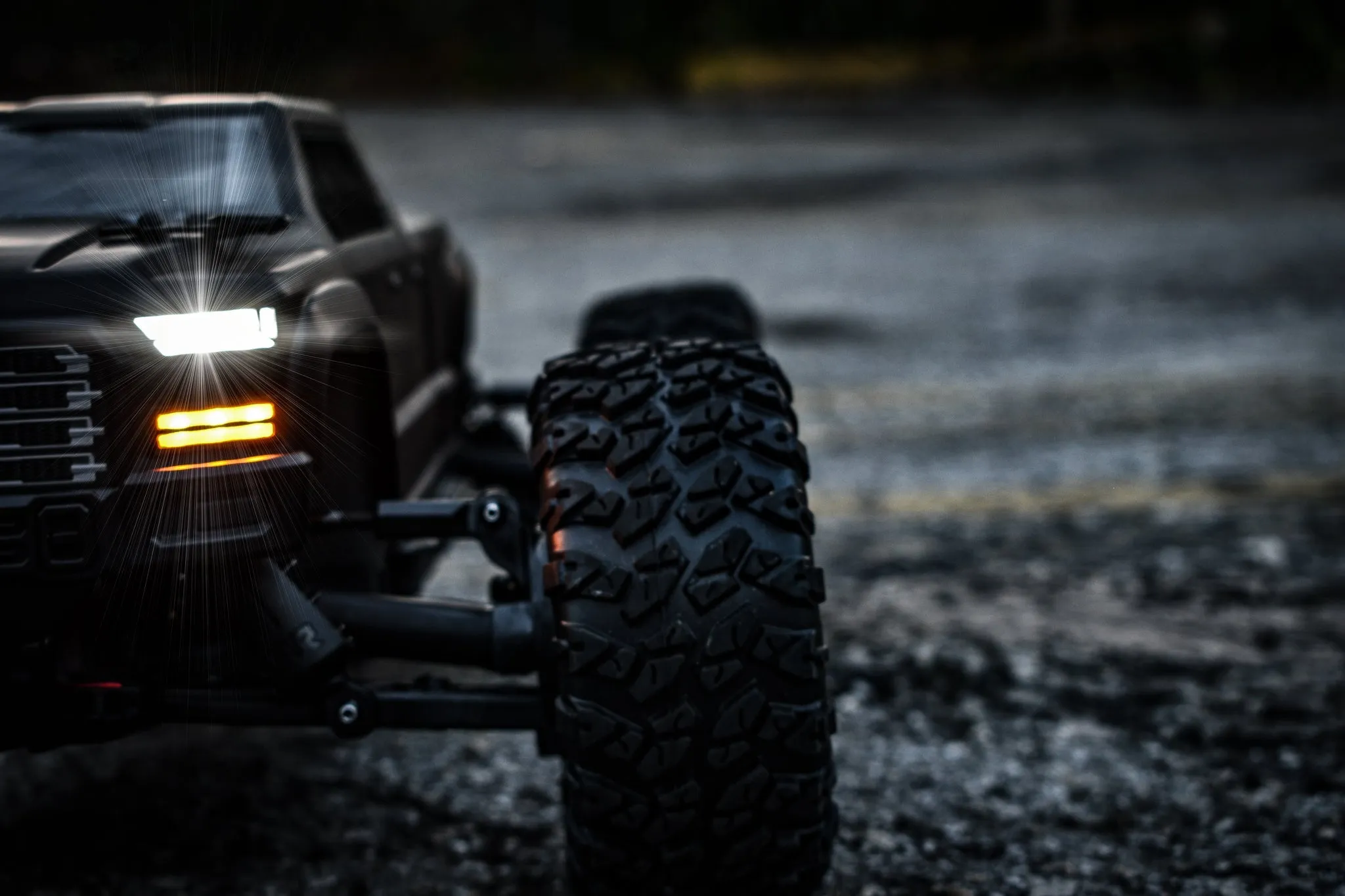 Arrma Big Rock Standard Kit Headlights, Fog Lights, Taillights   Controller