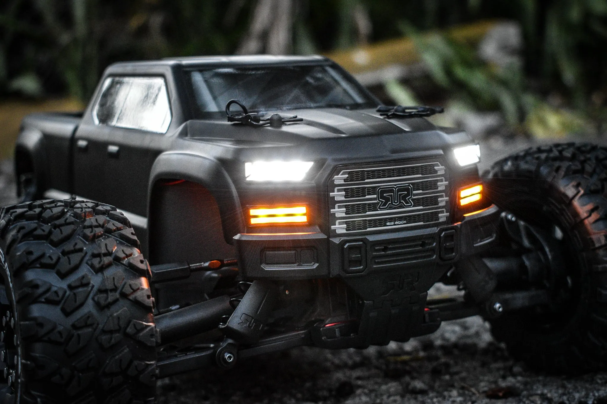 Arrma Big Rock Standard Kit Headlights, Fog Lights, Taillights   Controller