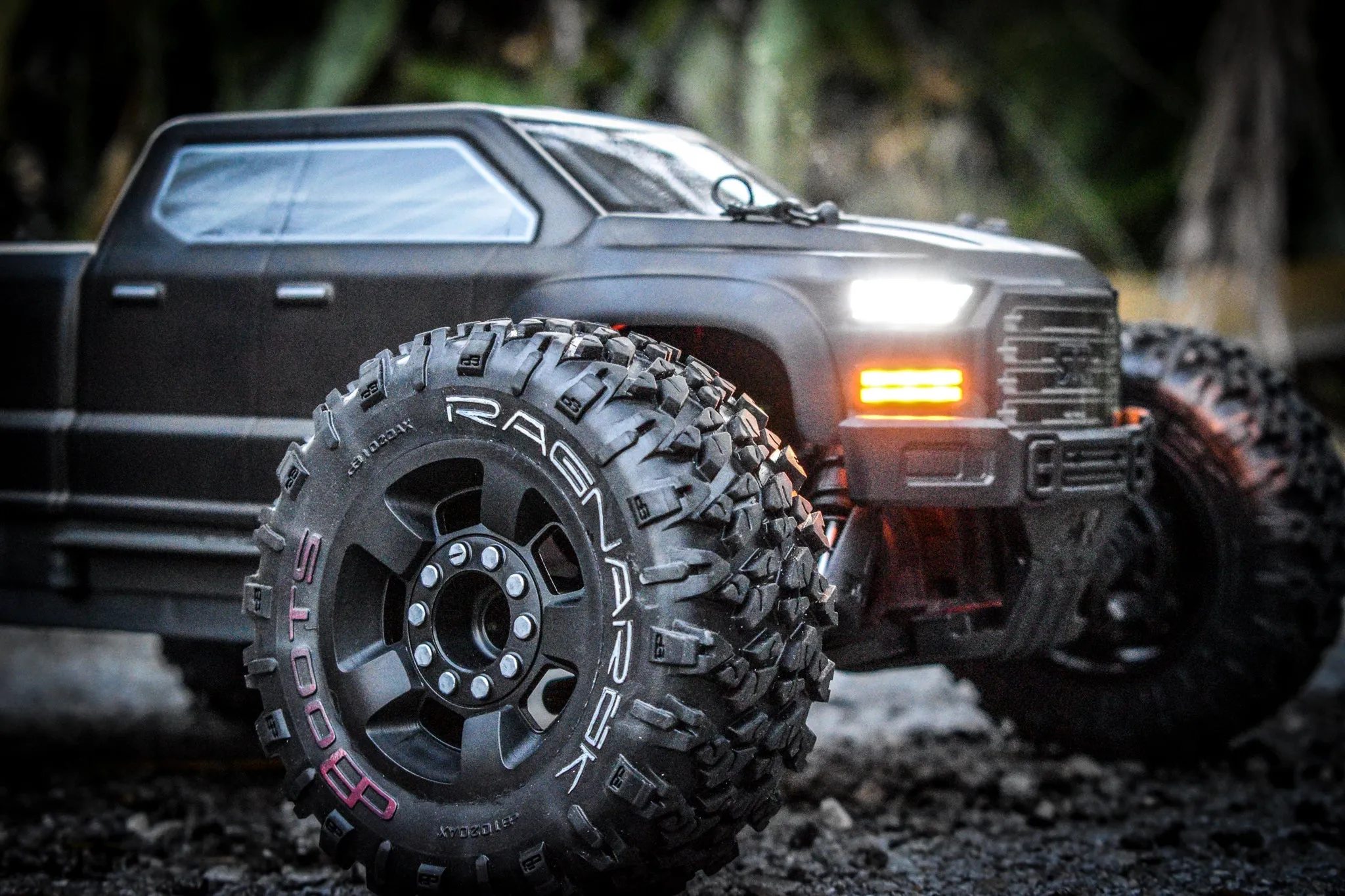 Arrma Big Rock Standard Kit Headlights, Fog Lights, Taillights   Controller