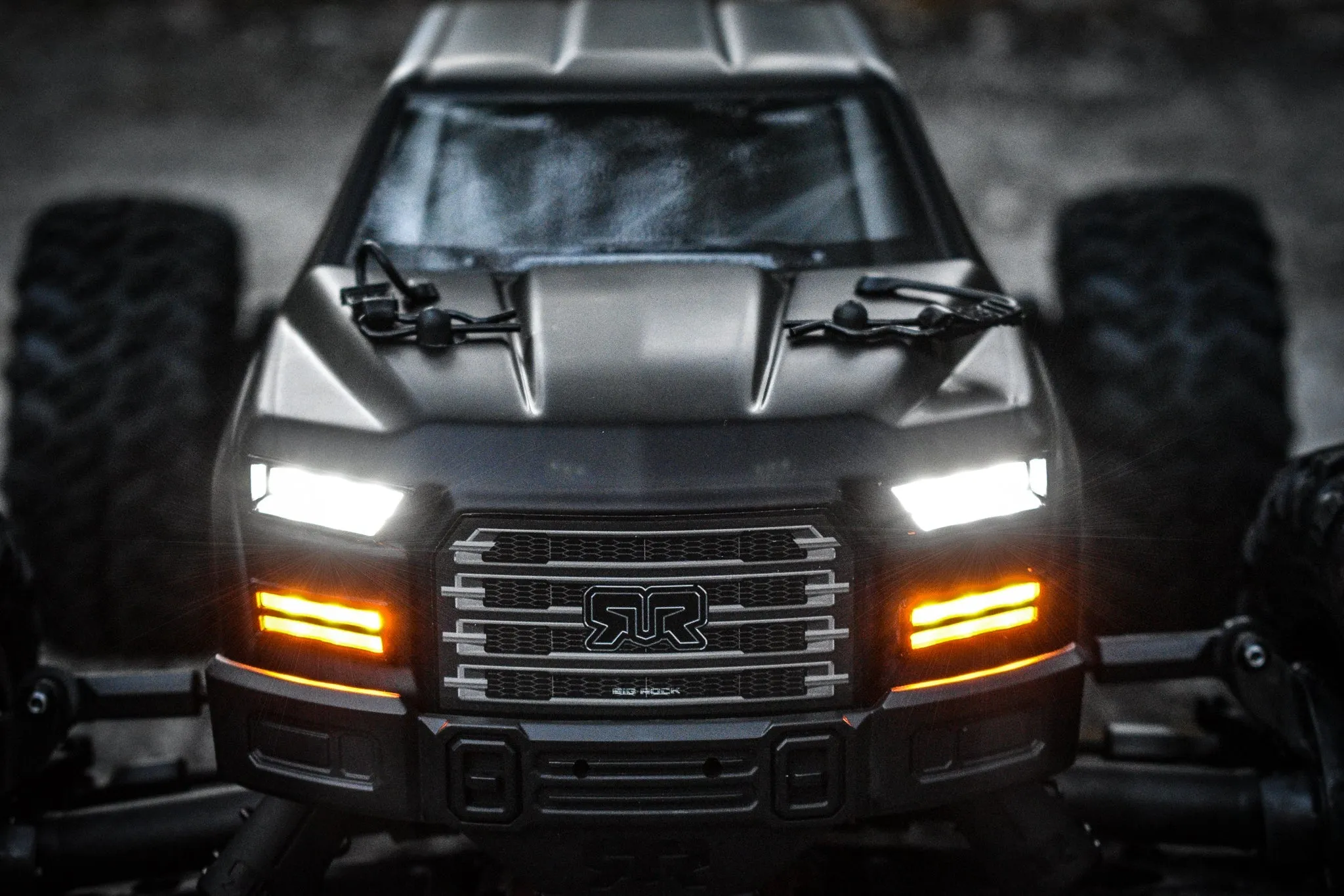 Arrma Big Rock Standard Kit Headlights, Fog Lights, Taillights   Controller