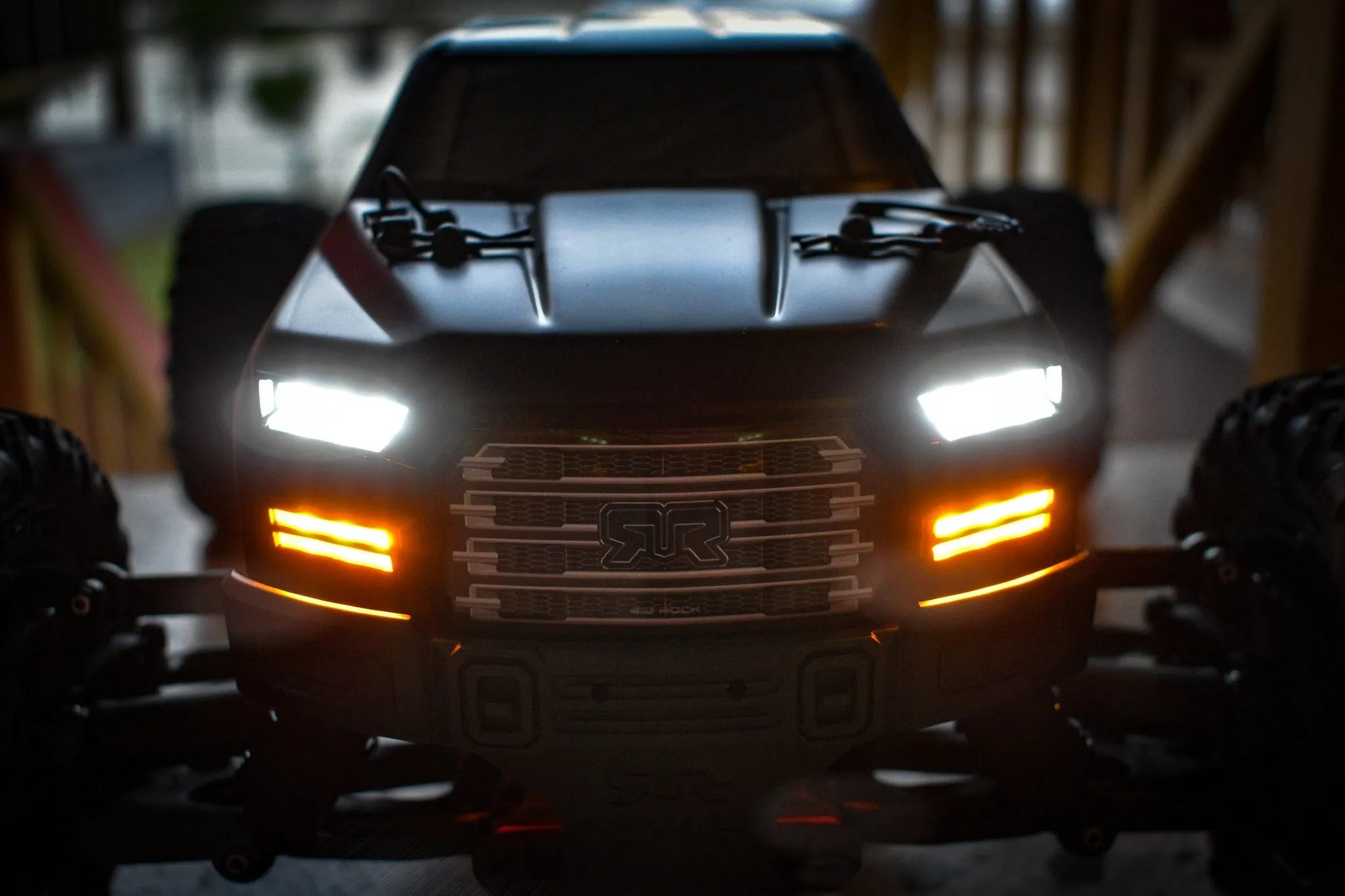 Arrma Big Rock Standard Kit Headlights, Fog Lights, Taillights   Controller