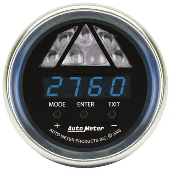 AutoMeter Level 1 Cobalt Digital Pro Shift Light Gauges 6187