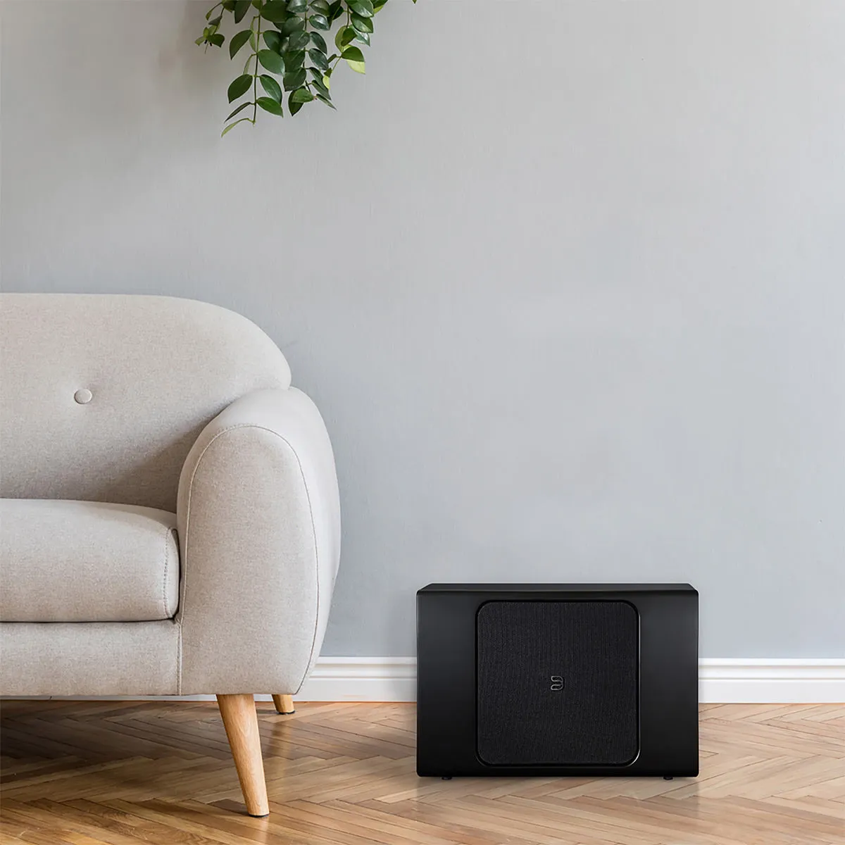 Bluesound PULSE SUB  8" Wireless Powered Subwoofer (Black)
