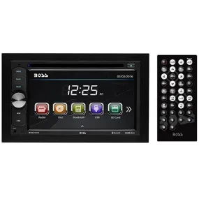 Boss Double Din 6.2" Touchscreen Bluetooth DVD CD USB SD MP3 WMA w/ Remote