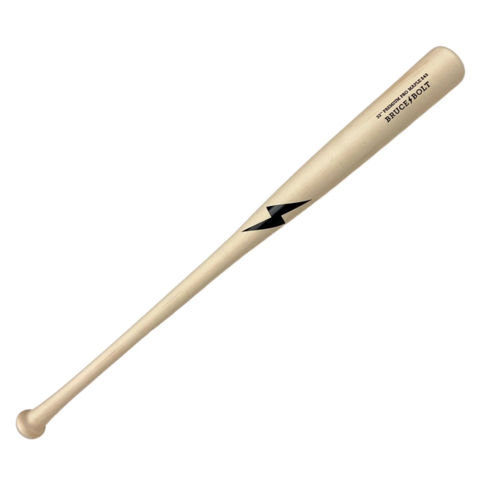 BRUCE BOLT Premium Pro Stock Wood Bat - 243 Models