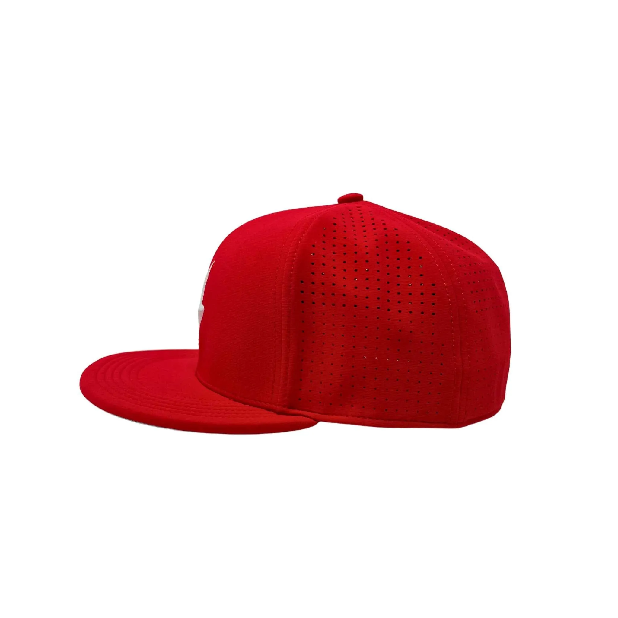 BRUCE BOLT SMART FIT Performance Game Hat - RED