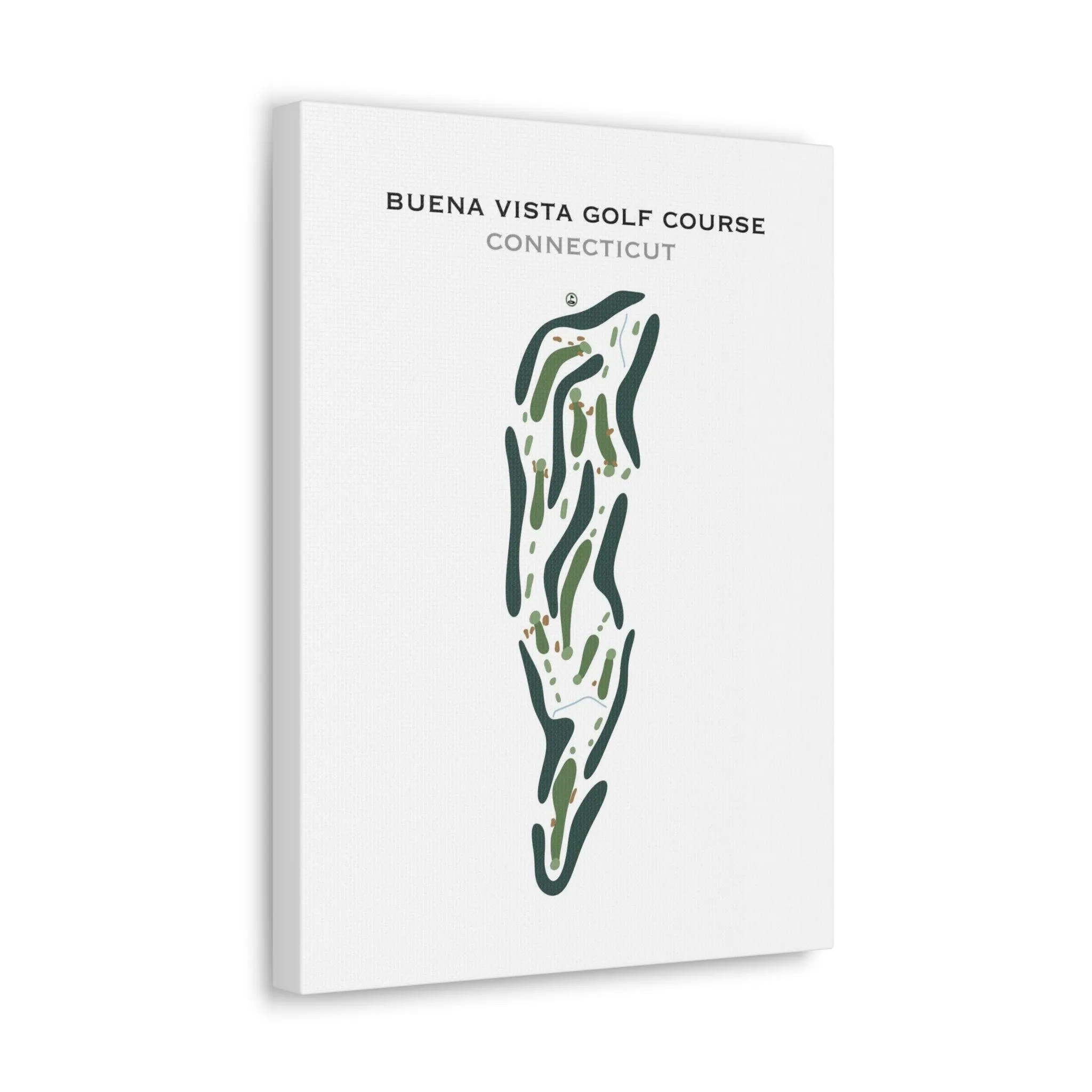 Buena Vista Golf Course, Connecticut - Printed Golf Course