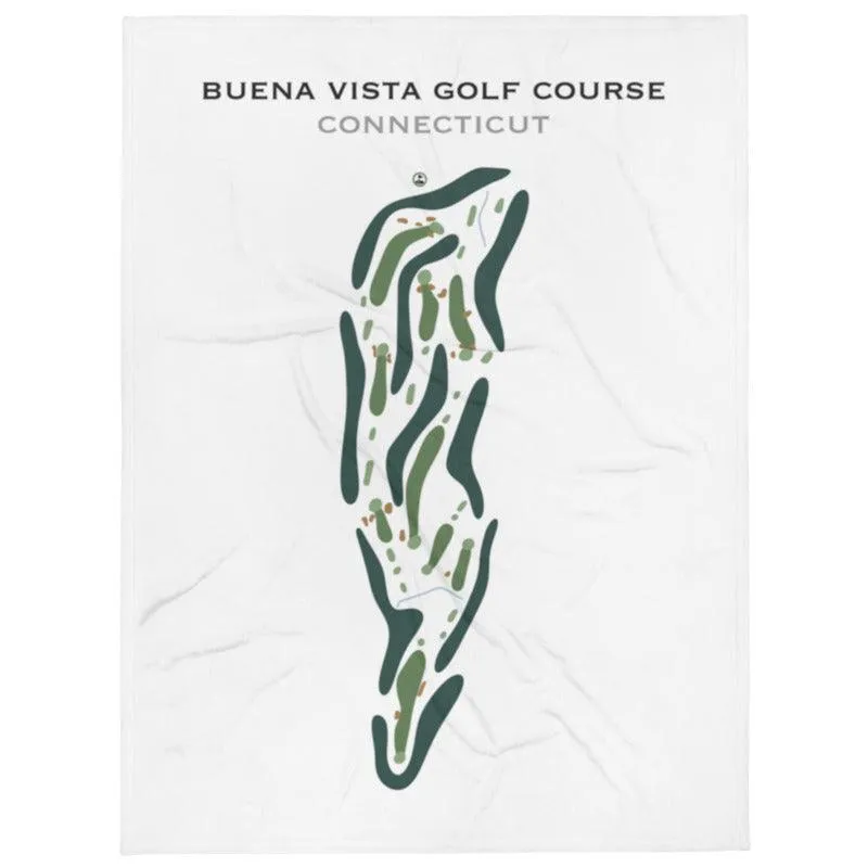 Buena Vista Golf Course, Connecticut - Printed Golf Course