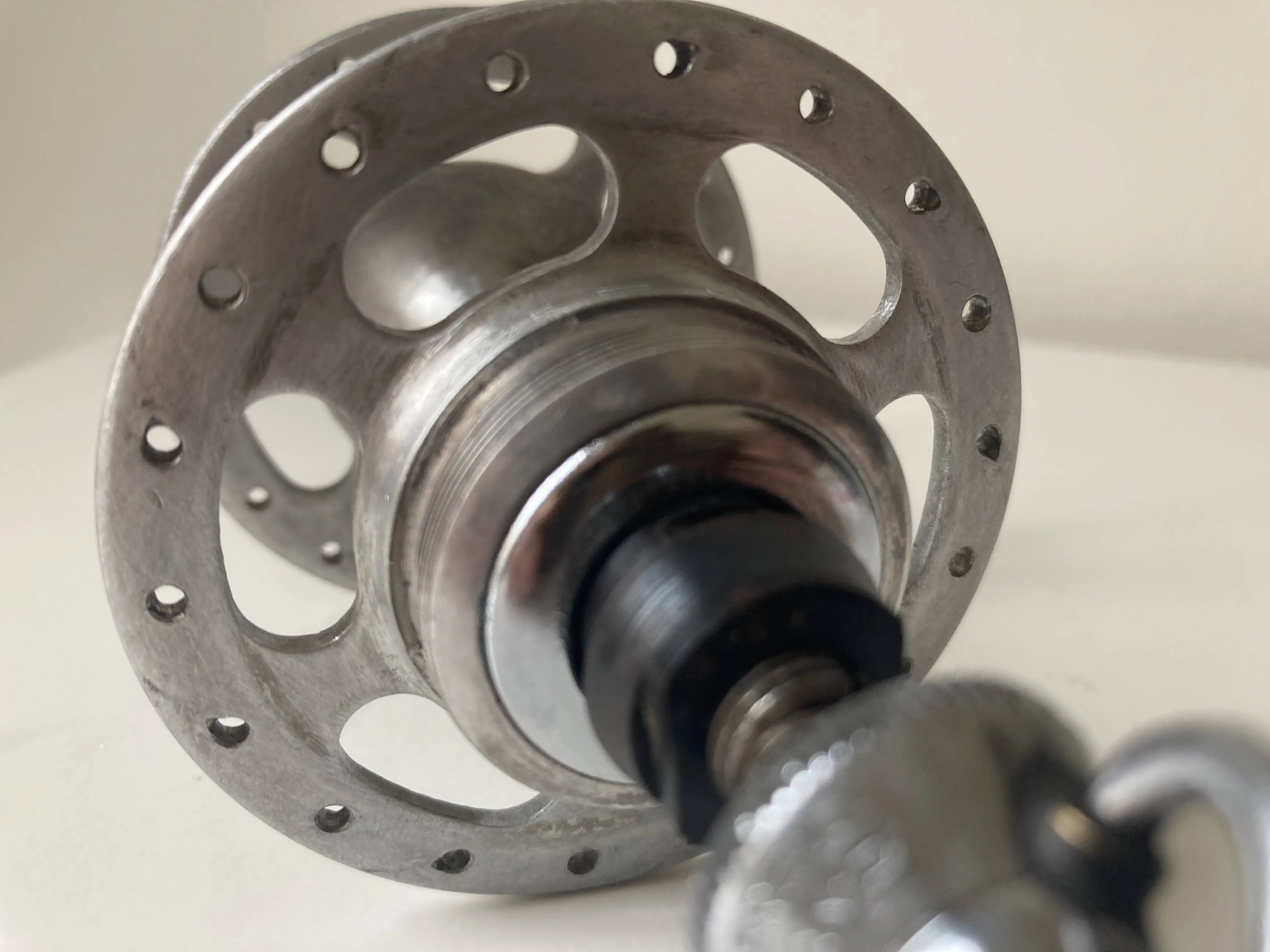 Campagnolo Record 36 hole rear hub high-flange