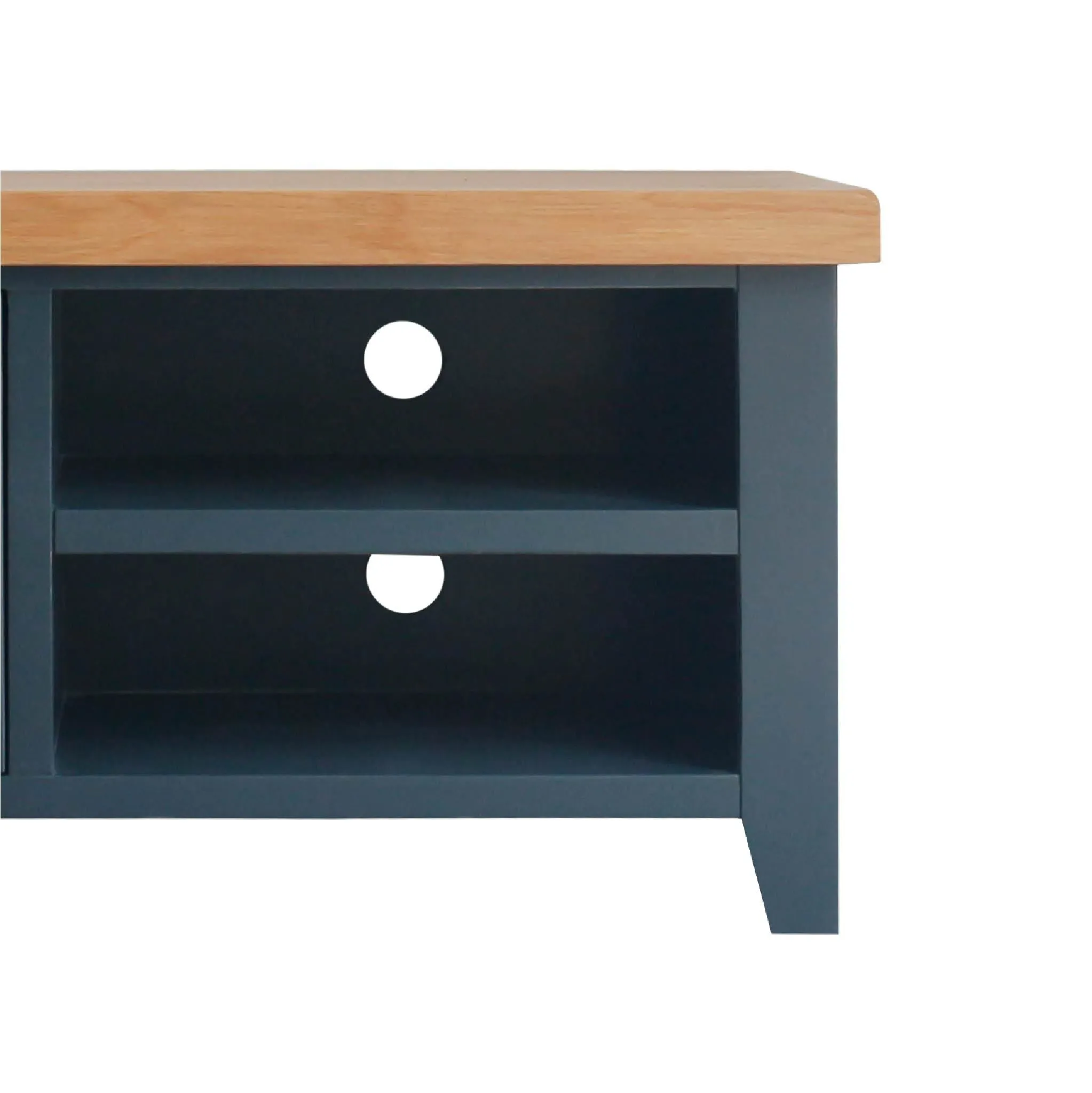 Chatsworth Blue 90cm Small TV Stand