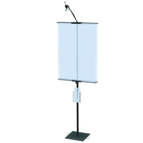 Classic Portable Adjustable Banner Stands | 36" Wide Banners | with Heights 42" to 112"