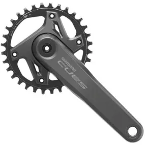 CUES FC-U6000-1 Crankset - 170mm 9/10/11-Speed 32t Asymmetric 96 BCD Hollowtech II BLK