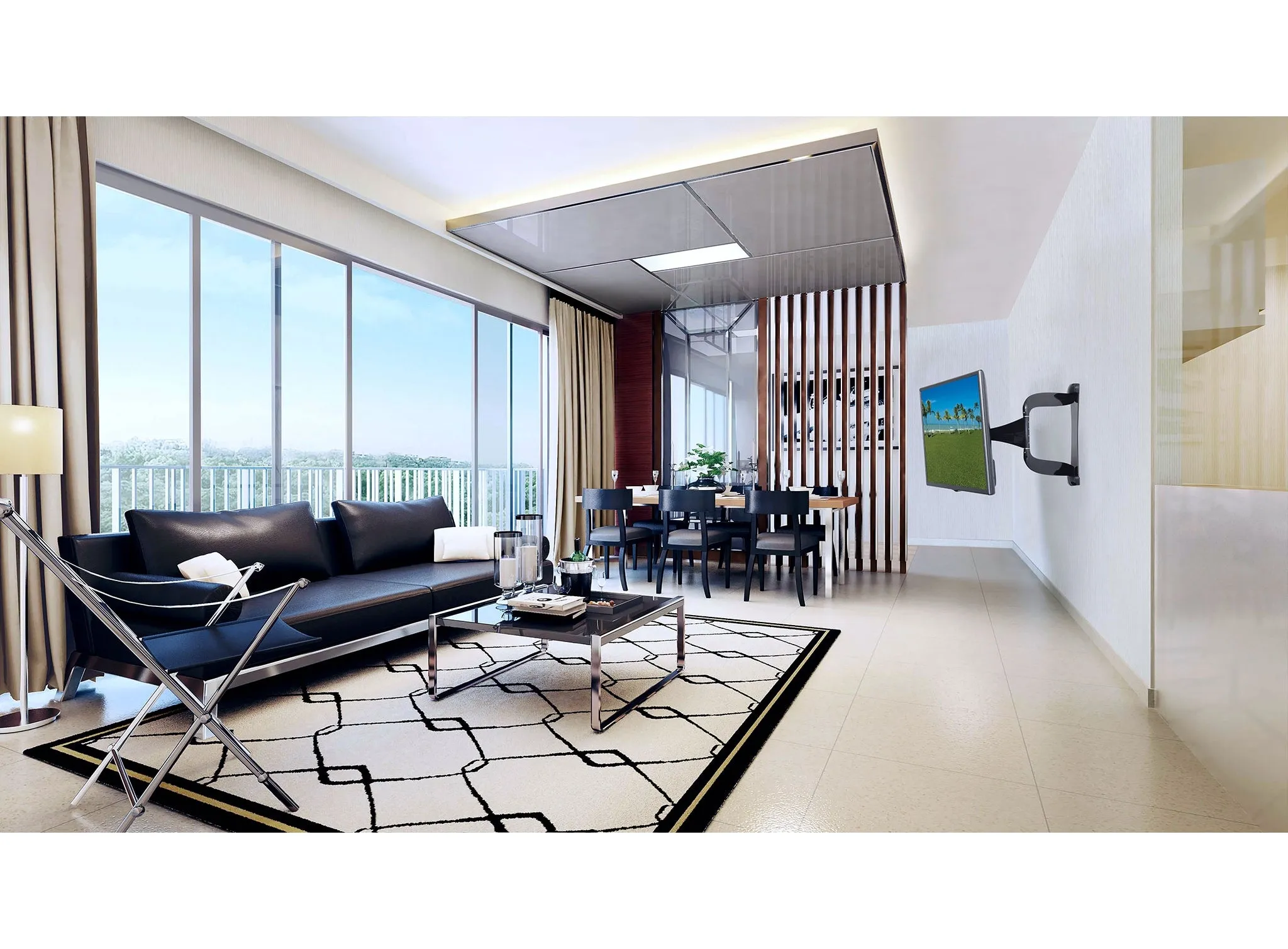 Designer Series™ Ultra Slim Articulating Wall Mount For 32" to 40" Ultra-thin Displays