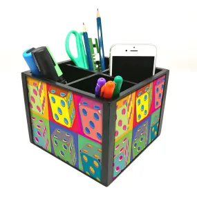 Desk Organizer For Stationery -  Dice