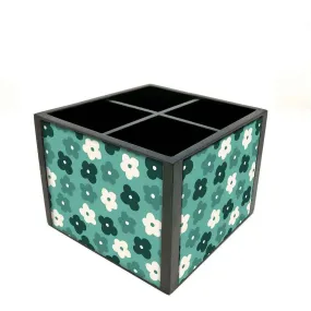 Desk Organizer For Stationery - Irish Flowers