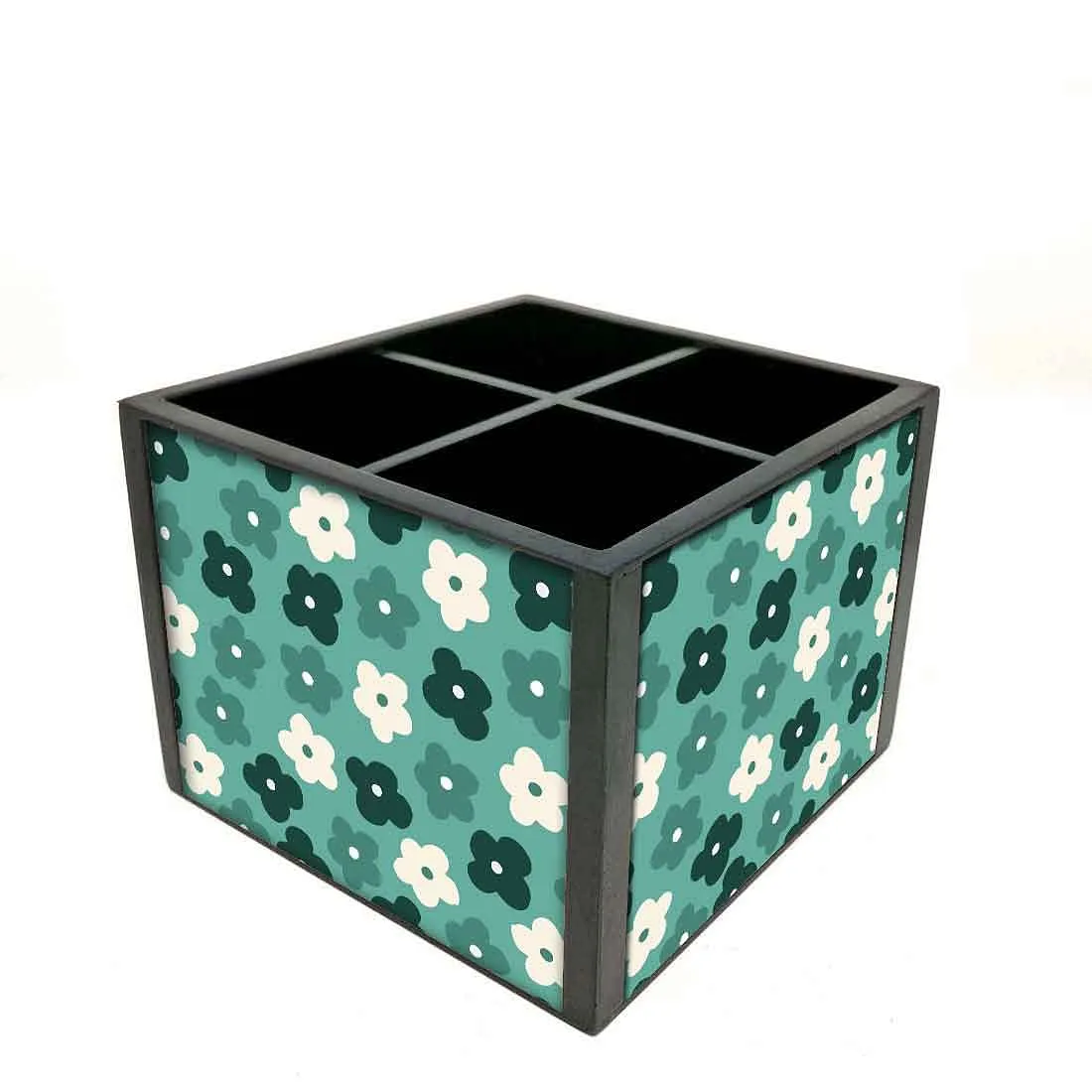 Desk Organizer For Stationery - Irish Flowers