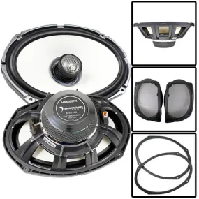 Diamond Audio Harley Davidson Cut In Lid Kit With HXM69F4 Speakers MSHXM694LK